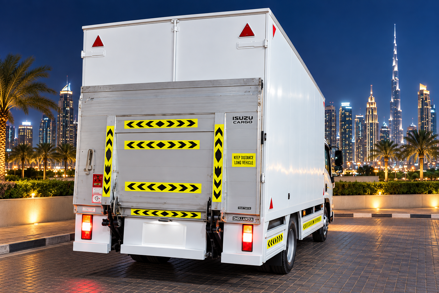 3 Ton Box Truck Rental Dubai